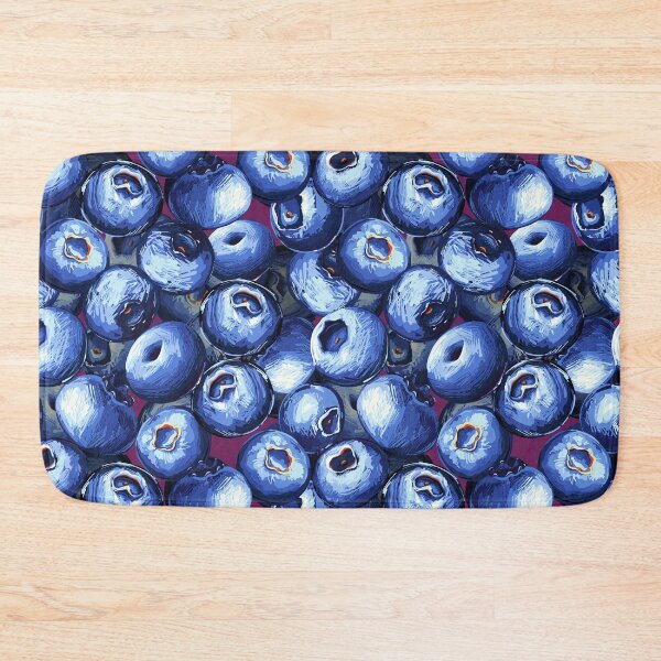 Item preview, Seamless Blueberry Fruit Pattern Illustration designed and sold by AlweeCeed.