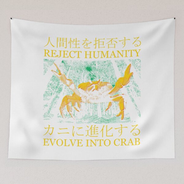 Item preview, Evolve Into Crab Japanese Vintage designed and sold by Chetonnell.