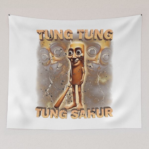 Item preview, Tung Tung Tung Sahur Italian Brainrot Meme designed and sold by Chetonnell.
