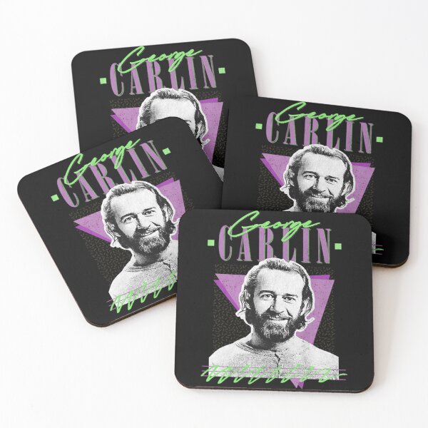 Item preview, George Carlin Vintage Style Fan designed and sold by EnikoKovacsa.