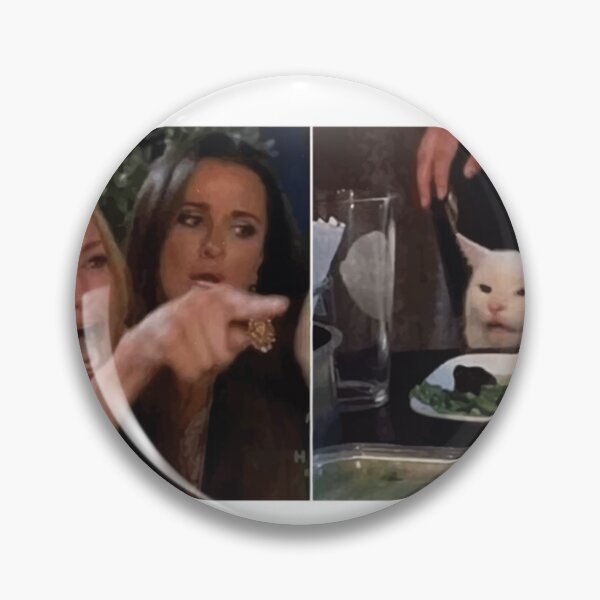 Item preview, Woman Yelling At Cat Meme designed and sold by Chetonnell.