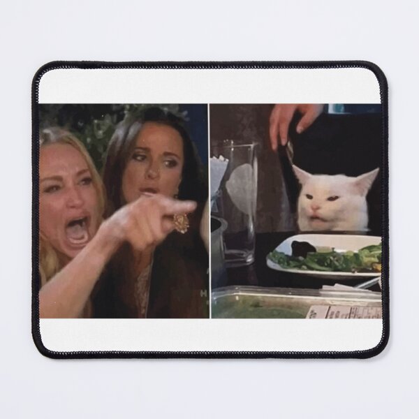 Item preview, Woman Yelling At Cat Meme designed and sold by Chetonnell.