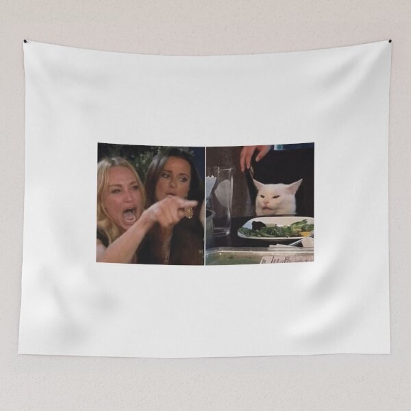 Item preview, Woman Yelling At Cat Meme designed and sold by Chetonnell.