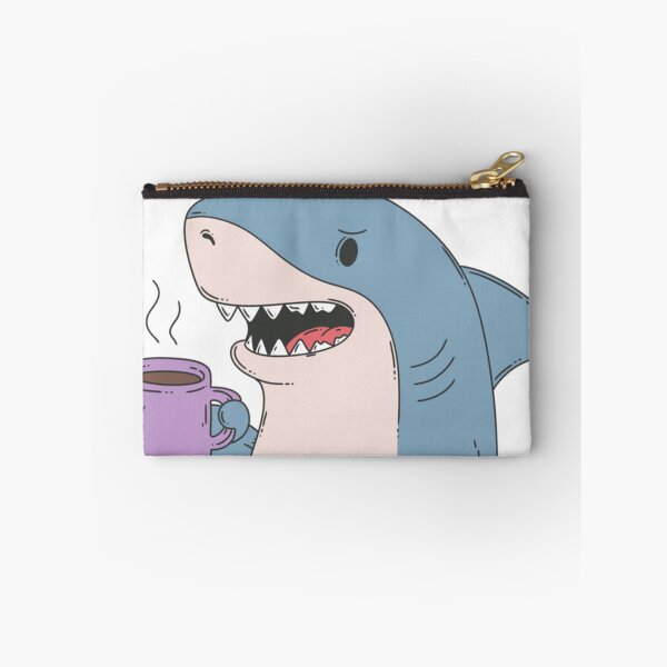 Item preview, First Coffee Then Destruction Shark designed and sold by Chetonnell.