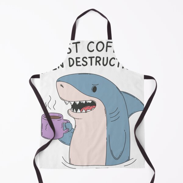 Aperçu de l'œuvre D'abord le café, puis Destruction Shark créée et vendue par Chetonnell.