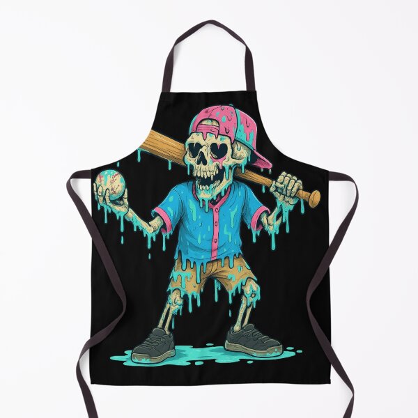 Item preview, Melting Skeleton Baseball Player Streetwear Design designed and sold by haitrieuic96.