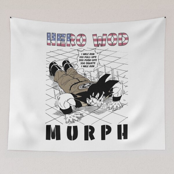 Item preview, Hero Wod Murph Memorial Day Goku designed and sold by Reecelanda.