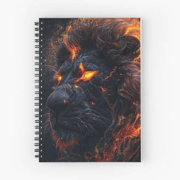 Item preview, Eternal Roar – Cosmic Lion of Fire designed and sold by QuantumDrift.