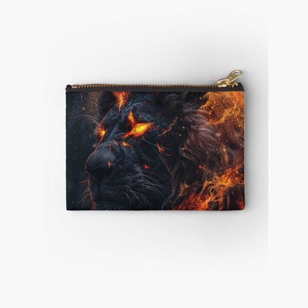 Item preview, Eternal Roar – Cosmic Lion of Fire designed and sold by QuantumDrift.