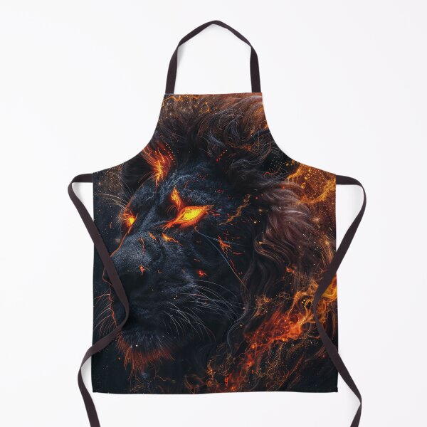 Item preview, Eternal Roar – Cosmic Lion of Fire designed and sold by QuantumDrift.