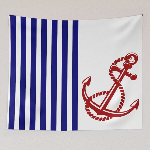Item preview, Nautical Red Anchor  designed and sold by artemiscape.