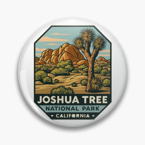 Item preview, Joshua Tree National Park Retro Sticker designed and sold by Ismeal Von.