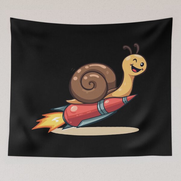 Item preview, Rocket Snail - Funny Rocket Adventure designed and sold by Hans-Design.