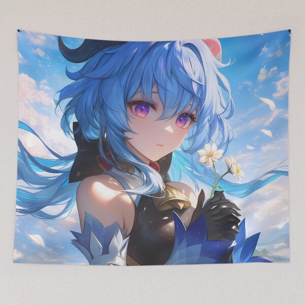 Item preview, Ganyu Genshin Impact Anime Elegant Adeptus designed and sold by earlobejerk.