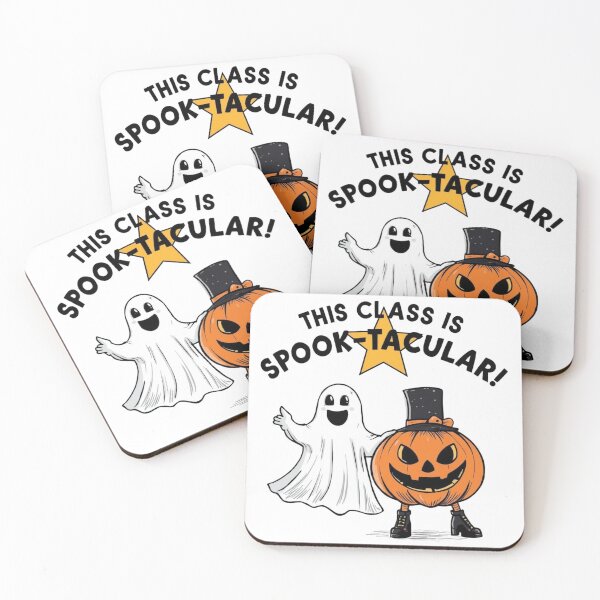Item preview, This Class Is Spook-Tacular Halloween Ghost Pumpkin Design designed and sold by jelonkaa.