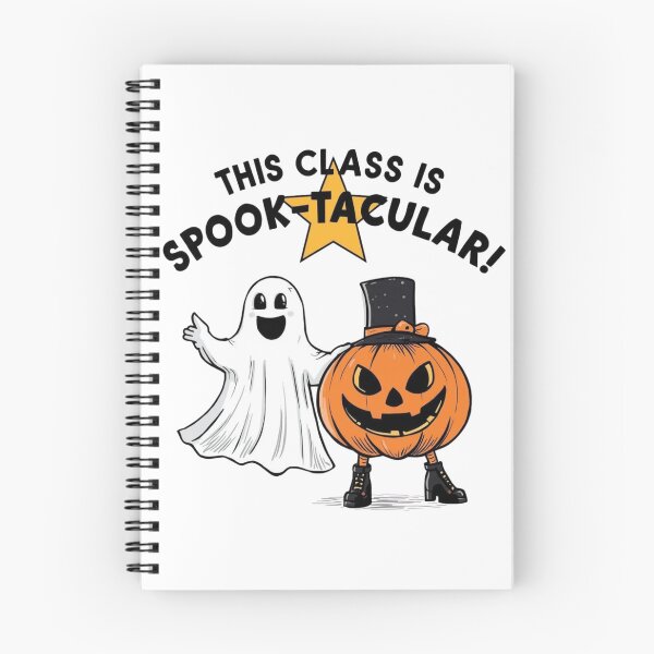 Item preview, This Class Is Spook-Tacular Halloween Ghost Pumpkin Design designed and sold by jelonkaa.