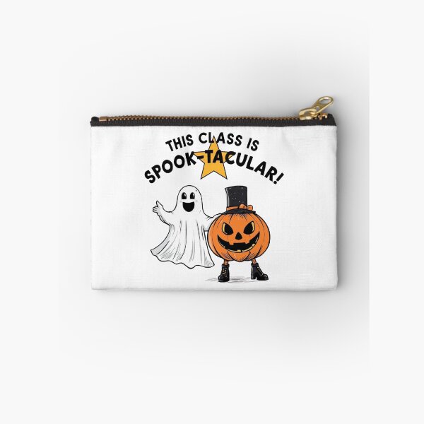 Item preview, This Class Is Spook-Tacular Halloween Ghost Pumpkin Design designed and sold by jelonkaa.