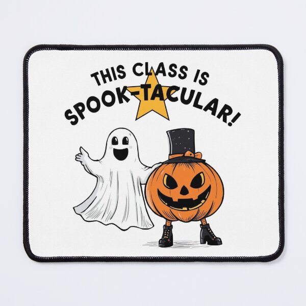 Item preview, This Class Is Spook-Tacular Halloween Ghost Pumpkin Design designed and sold by jelonkaa.