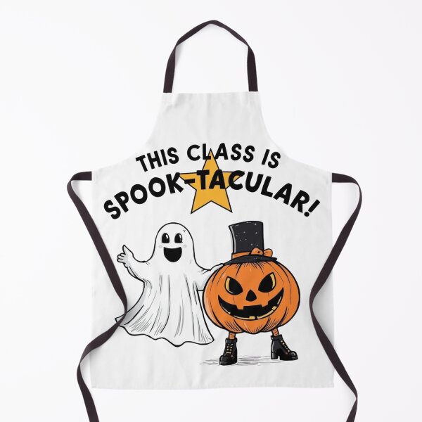 Item preview, This Class Is Spook-Tacular Halloween Ghost Pumpkin Design designed and sold by jelonkaa.