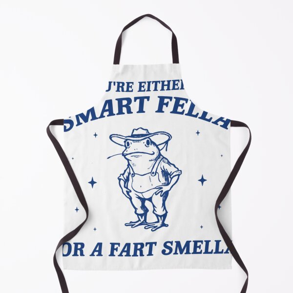 Item preview, Are You A Smart Fella Or Fart Smella Vintage Style Shirt Retro Cartoon  Meme  Cowboy Frog Silly designed and sold by Princeednar.