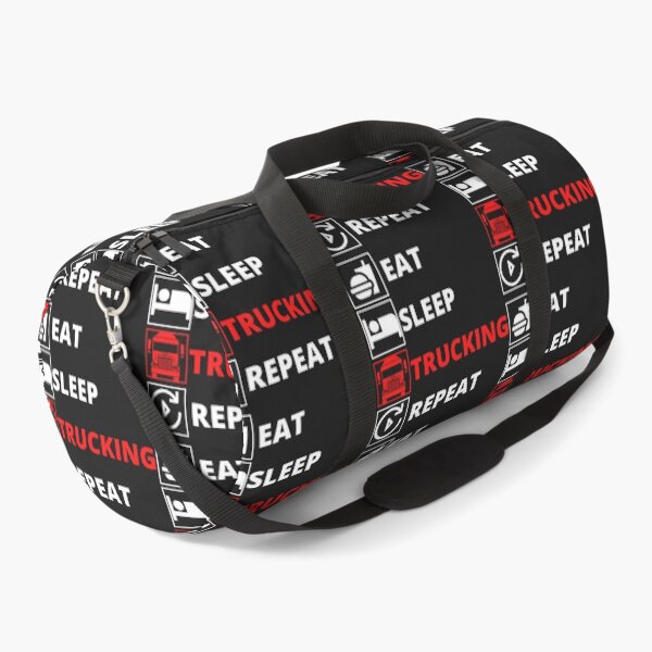 Item preview, Eat Sleep Trucking BLACK designed and sold by Skeelo702.