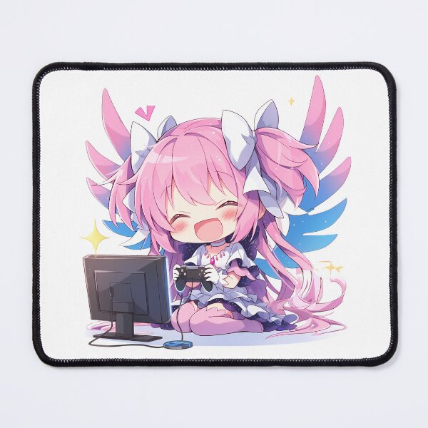 Item preview, Ultimate Madoka Magia Record Cute Chibi Gamer Anime designed and sold by earlobejerk.