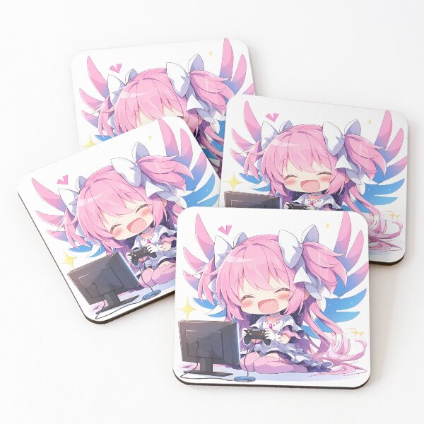 Item preview, Ultimate Madoka Magia Record Cute Chibi Gamer Anime designed and sold by earlobejerk.