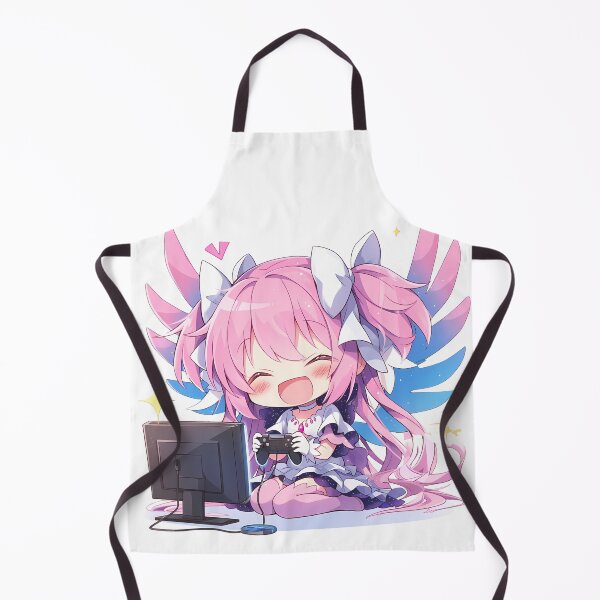Item preview, Ultimate Madoka Magia Record Cute Chibi Gamer Anime designed and sold by earlobejerk.