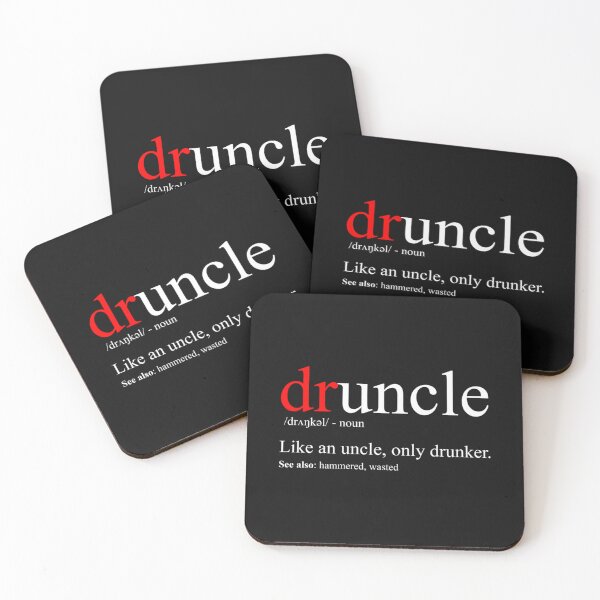 Item preview, Mens Druncle - Cool &amp; Funny Uncle Essential designed and sold by meganteresar15.