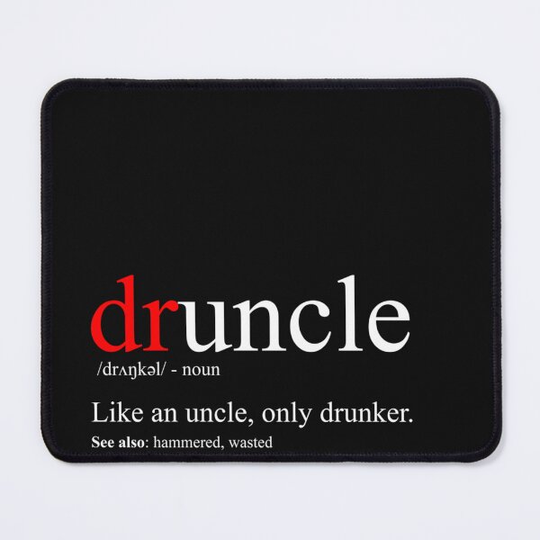 Item preview, Mens Druncle - Cool &amp; Funny Uncle Essential designed and sold by meganteresar15.