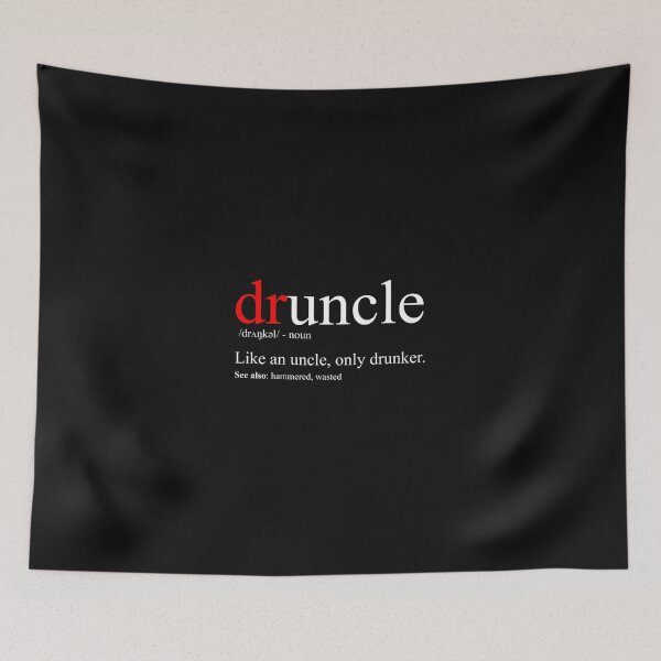 Item preview, Mens Druncle - Cool &amp; Funny Uncle Essential designed and sold by meganteresar15.