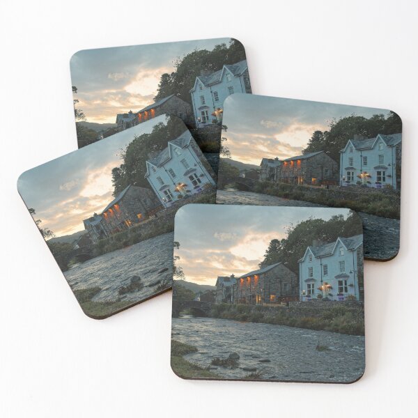 Item preview, Beddgelert Village scene at dusk designed and sold by duncan1980uk.