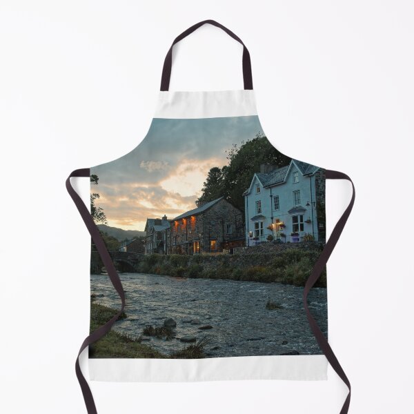 Item preview, Beddgelert Village scene at dusk designed and sold by duncan1980uk.