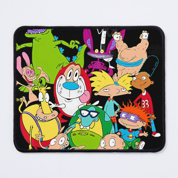 Item preview, Group Shot All Retro 90S Cartoon Characters designed and sold by piercegor.