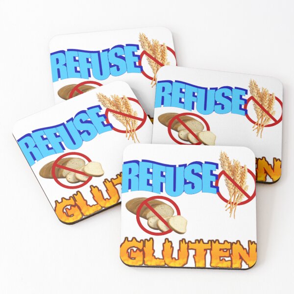 Item preview, I Refuse To Tolerate Gluten Meme designed and sold by Nicholebshire.