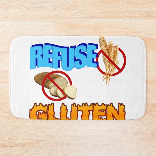 Item preview, I Refuse To Tolerate Gluten Meme designed and sold by Nicholebshire.