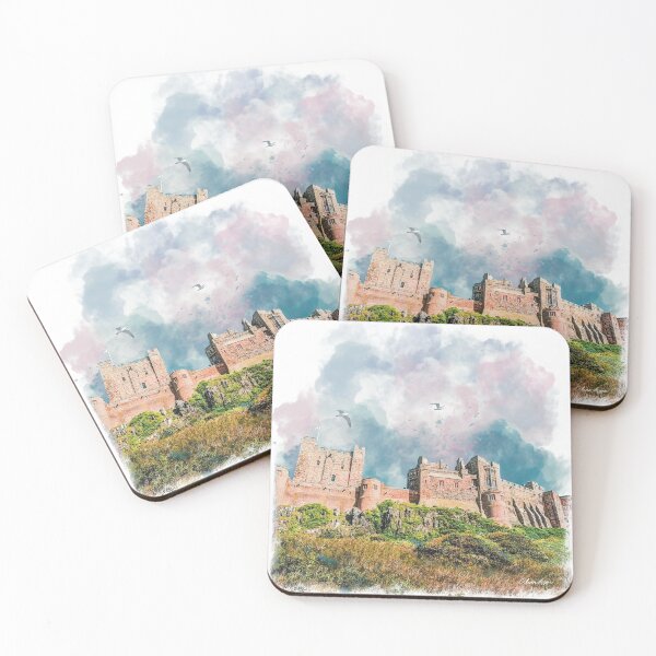 Item preview, “Guardian Of The Kingdom” Bamburgh Castle Northumberland  designed and sold by Printfantasia .