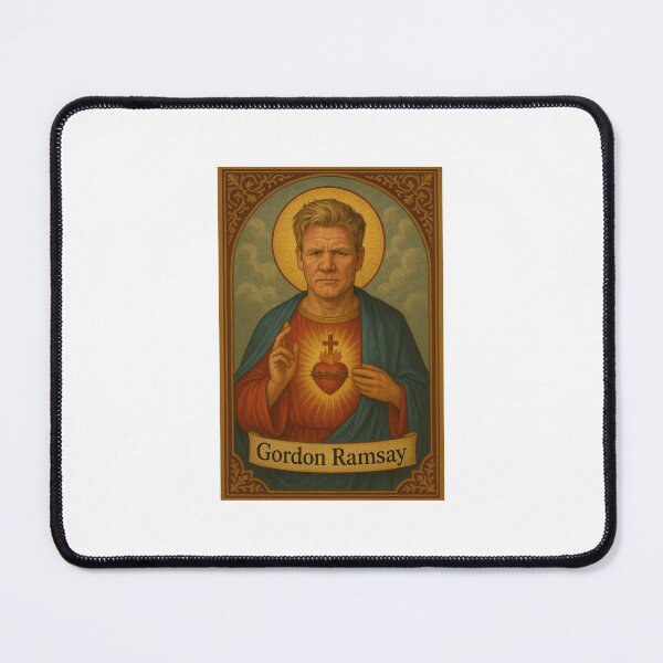 Item preview, Gordon ramsay saint celebrity birthday funny meme holy prank weird designed and sold by CheeseBlueprint.