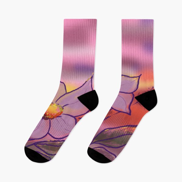 Item preview, Sunset flowers  designed and sold by ArtKseniia.