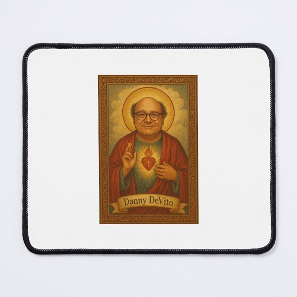 Item preview, Danny devito saint celebrity birthday funny meme holy prank weird designed and sold by CheeseBlueprint.
