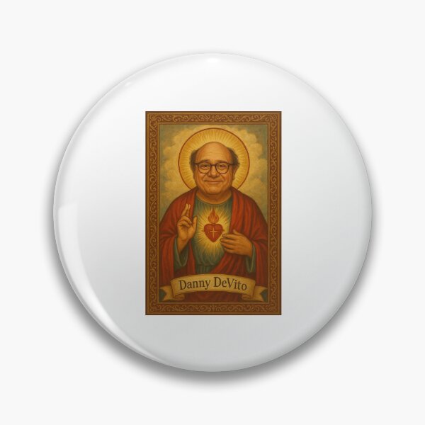 Item preview, Danny devito saint celebrity birthday funny meme holy prank weird designed and sold by CheeseBlueprint.