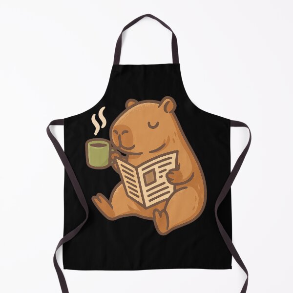 Item preview, Relaxing Capybara – Cute Kawaii Animal Illustration designed and sold by VDekDesigns.