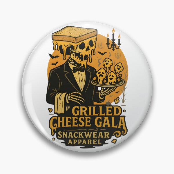 Item preview, Grilled Cheese Gala – Snackwear Apparel | Halloween Horror Food Shirt designed and sold by Snackwear Apparel.