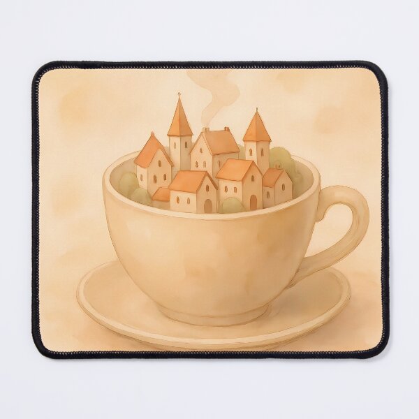 Item preview, Coffee Cup Village designed and sold by Magic Pencil Press.