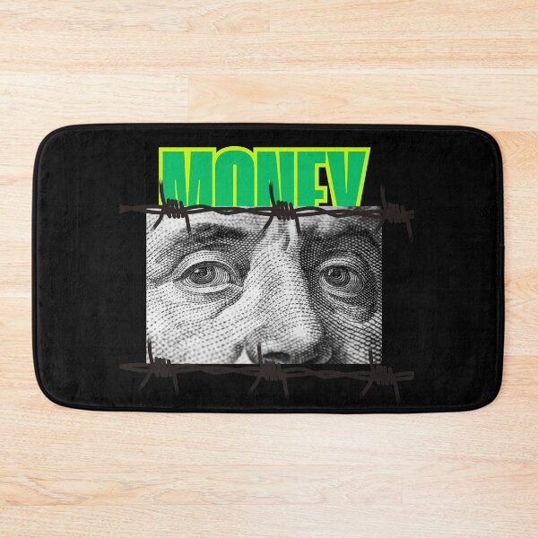 Item preview, Money Trap Barbed Wire Benjamin Franklin Dollar Design designed and sold by MOTAS FASHION .