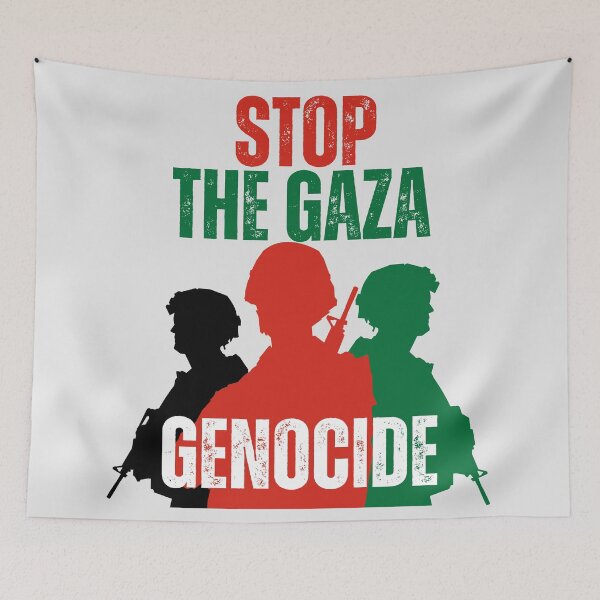 Item preview, Stop The Gaza Genocide designed and sold by Anniko Art Studio.