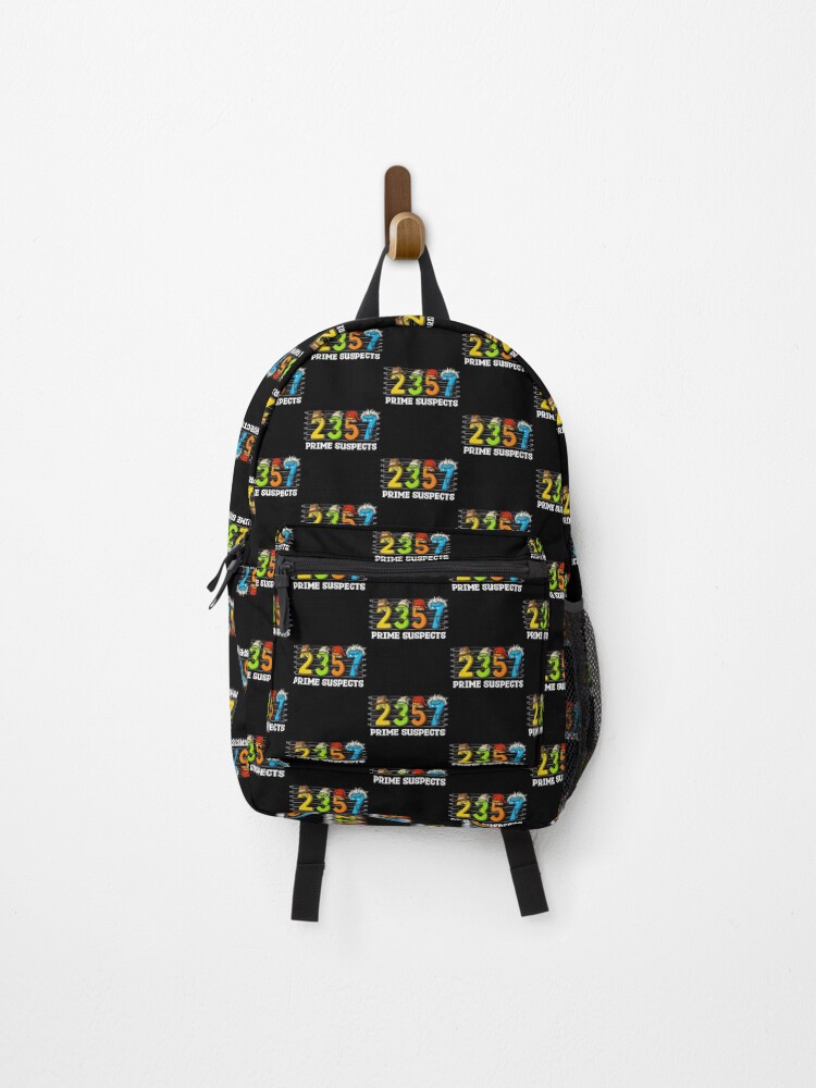 Thumbnail 1 of 3, Backpack, Math Numbers designed and sold by underheaven.