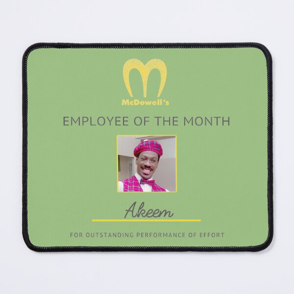 Item preview, Akeem McDowell's Employee of the Month | PERFECT GIFT FOR YOU AND FRIENDS designed and sold by TraceyCollins.