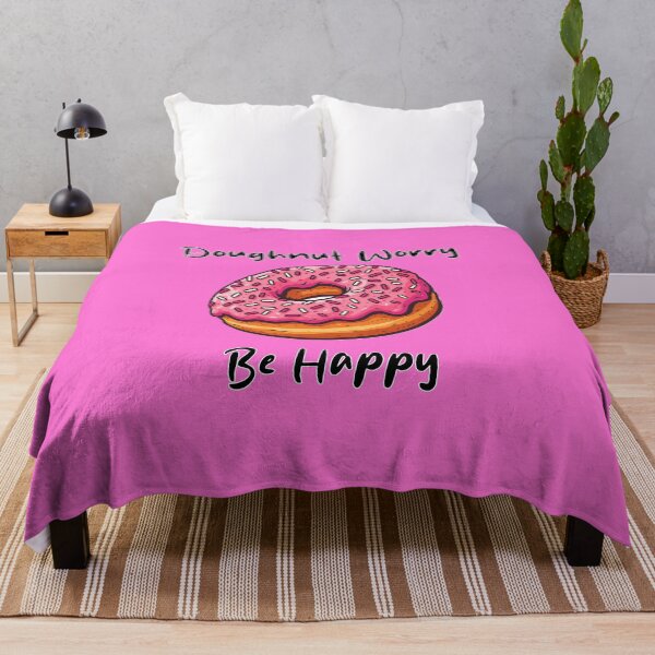 Item preview, Doughnut Worry Be Happy Sweet Treat Lover Humor designed and sold by artlife709.