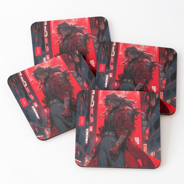 Item preview, Alucard Hellsing Anime Gothic Neon Vampire City Night designed and sold by Williamhallano.